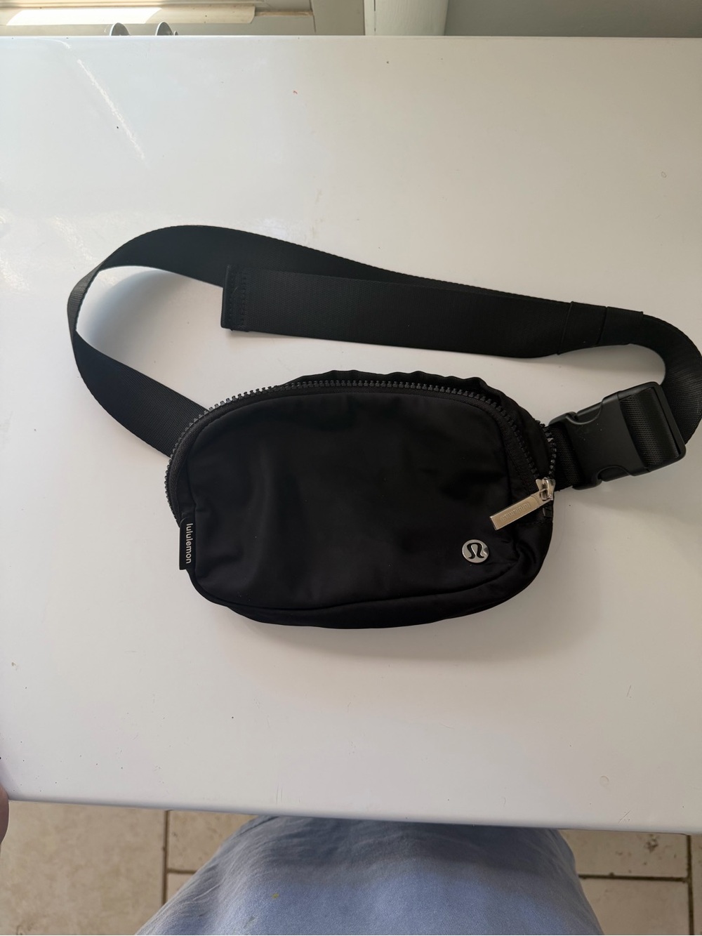 lululemon athletica Black Waist Belt Bag